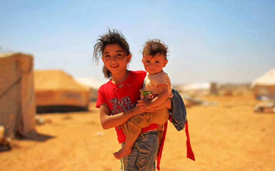 3000 طفل سوري ولدوا في مخيم الزعتري منذ افتتاحه