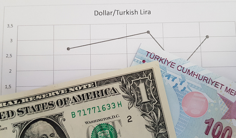 تقلبات الليرة التركية عقب الإعلان عن النظام الرئاسي الجديد تقلبات الليرة التركية عقب الإعلان عن النظام الرئاسي الجديد