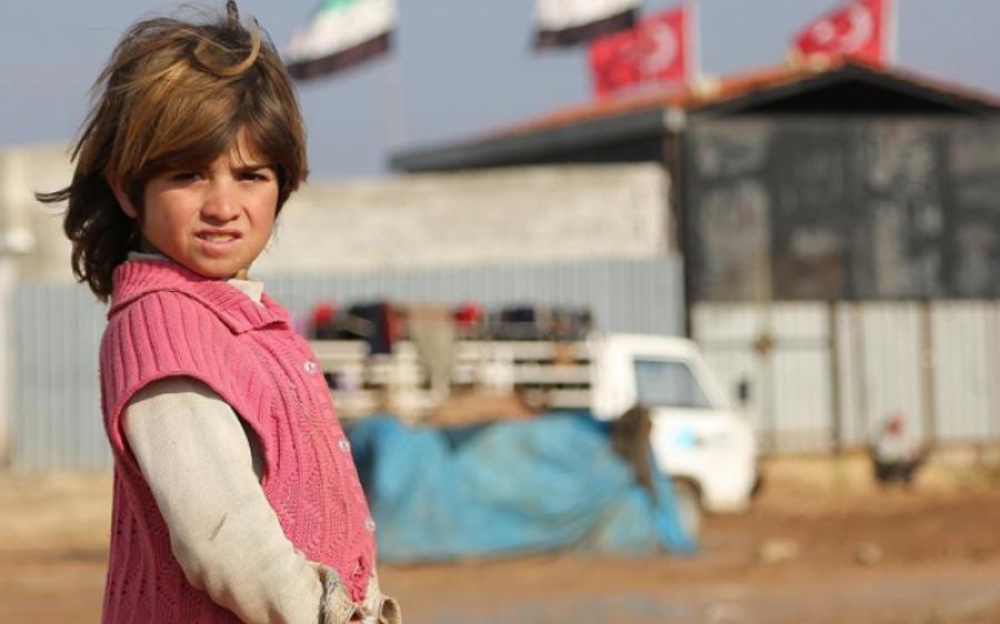 نصف لاجئي غازي عنتاب التركية من الأطفال السوريين