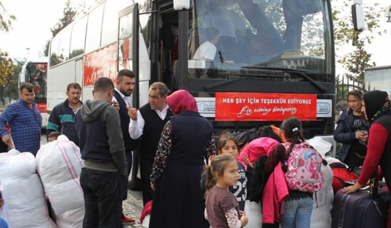 سوريون يقرروا العودة من هذه المدينة التركية إلى سوريا .. وإليكم عدد هذه الدفعة