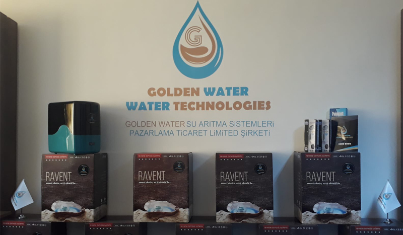Golden water تطلق جهازها الجديد الذي يتميز بالأشعة تحت الحمراء لمعالجة المياه في تركيا