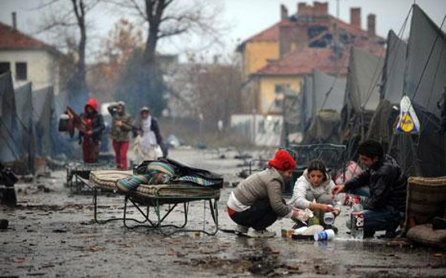  اللاجئون السوريون في مخيم الخوفو البلغاري يعانون التمييز وسوء المعامل