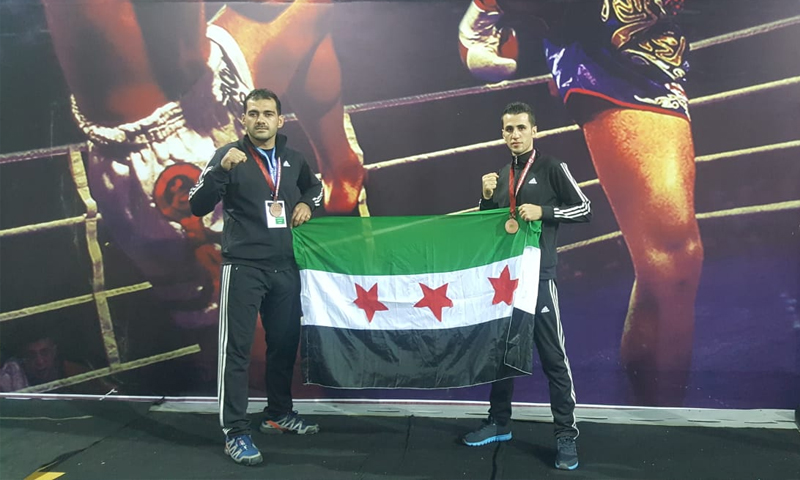الرياضات القتالية تنافس كرة القدم في هيئات المعارضة السورية