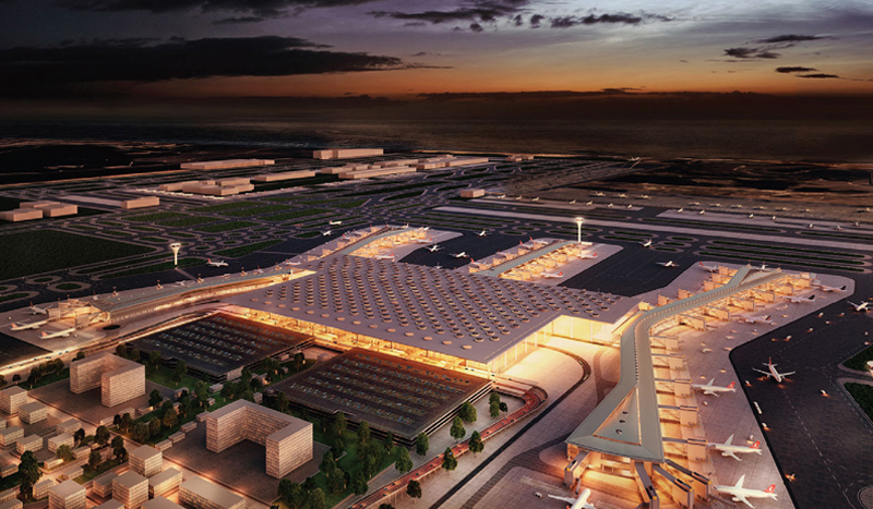 تركيا تستعد لافتتاح مطار إسطنبول الجديد