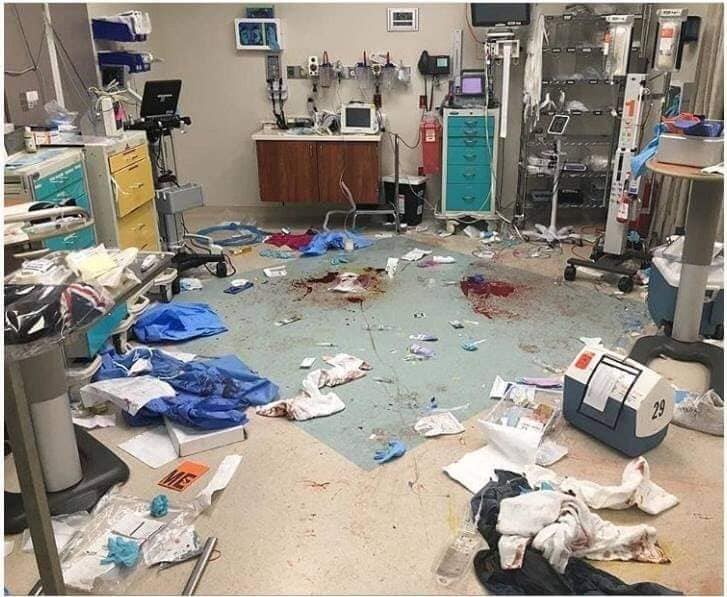 اعتداء على قسم الطوارئ في مشفى في ولاية أنقرا