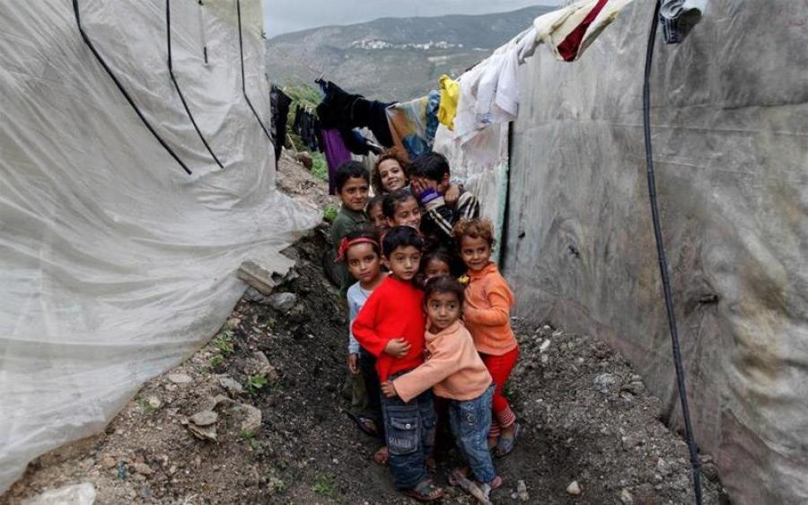 150 ألف طفل سوري لاجئ مهددين بالبرد و الأوبئة